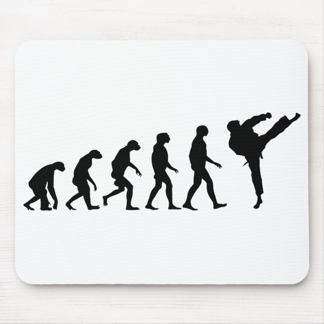 Evolution of Karate Mouse Mat (Front)