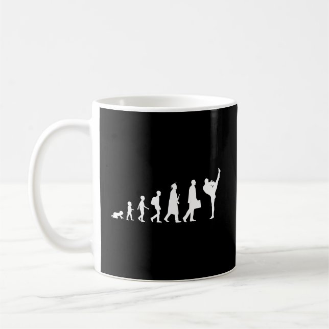 Evolution Of Kickboxing Coffee Mug (Left)
