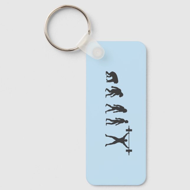 Evolution of Man Key Ring (Front)