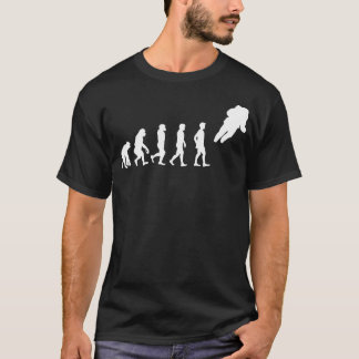 Evolution Of Man Kind To Astronaut T-Shirt
