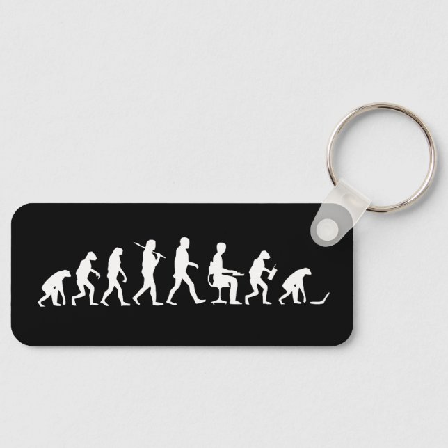 Evolution of Man Laptop Key Ring (Front)