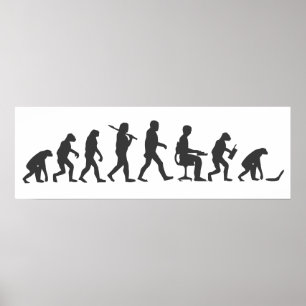 Evolution of Man Laptop Poster