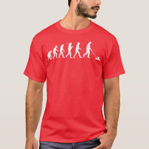 Evolution of man lawn mowing tshirtLawn mower T-Shirt