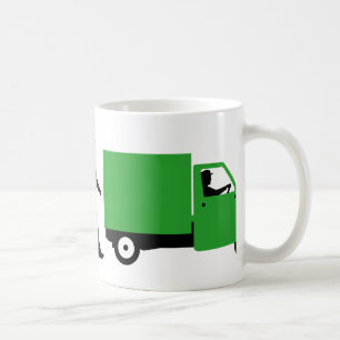 Evolution of man Piaggio Ape mini transporter Coffee Mug