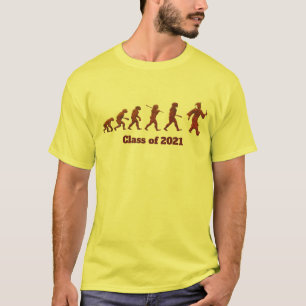 Evolution of Mankind Graduation Shirt - Funny Tee