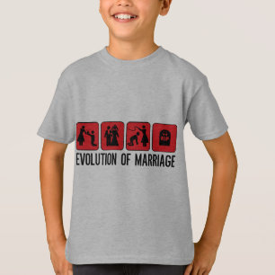 Evolution of Marriage T-Shirt