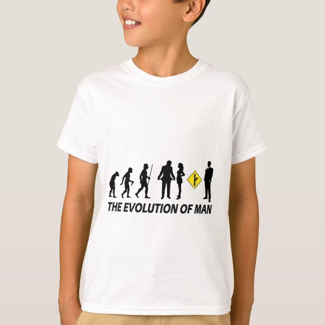Evolution of Men Going Their Own Way T-Shirt (Front)