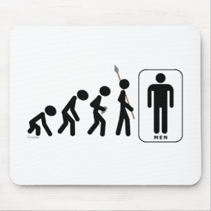 Evolution of Men Mouse Mat