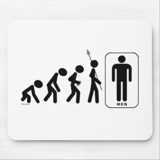 Evolution of Men Mouse Mat