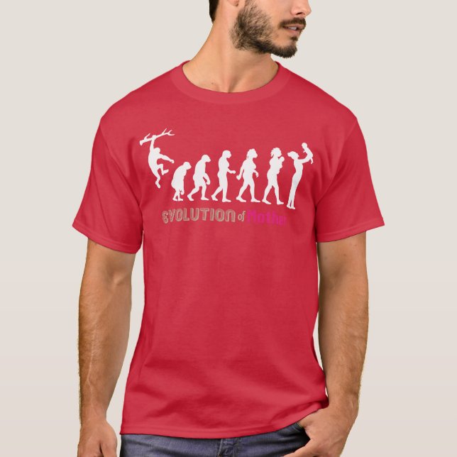 Evolution Of Mother girl T-Shirt (Front)