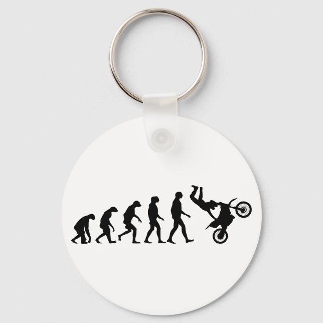 Evolution of Motocross Key Ring (Front)