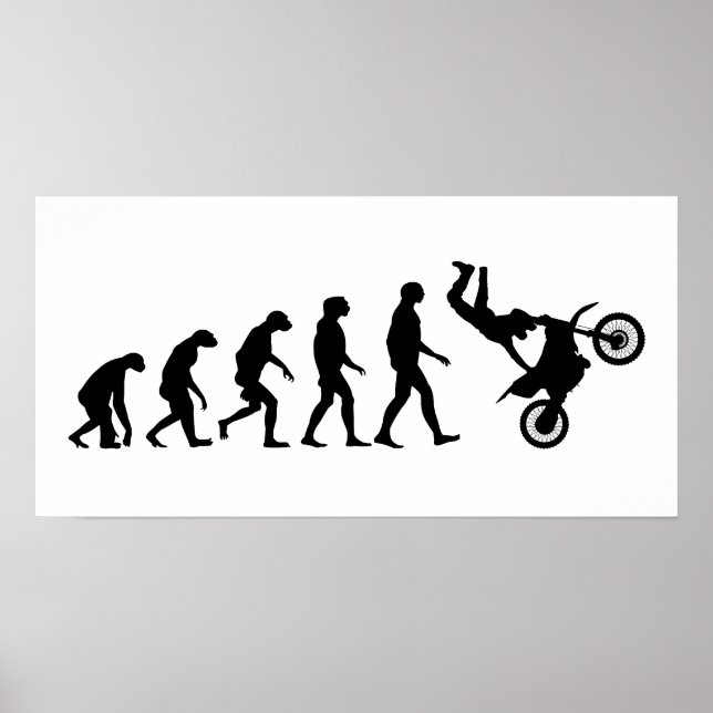 Evolution of Motocross Poster (Front)