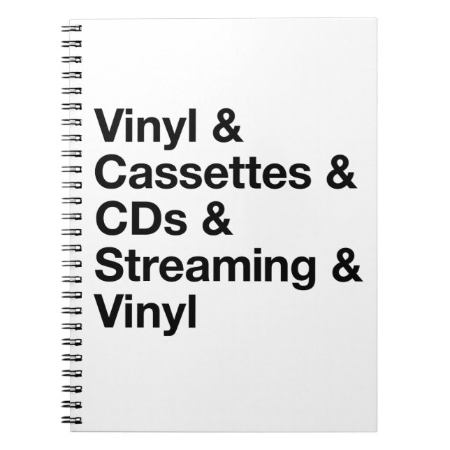 Evolution of Music Notebook (Front)