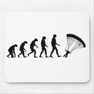 Evolution of Parachuting Mouse Mat