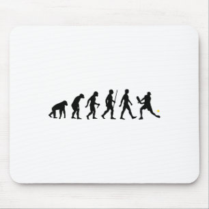 Evolution of pickleball pickle ball funny mouse mat