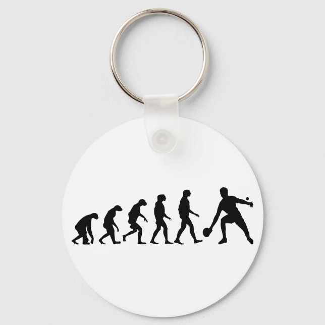 Evolution of Ping Pong Key Ring (Front)