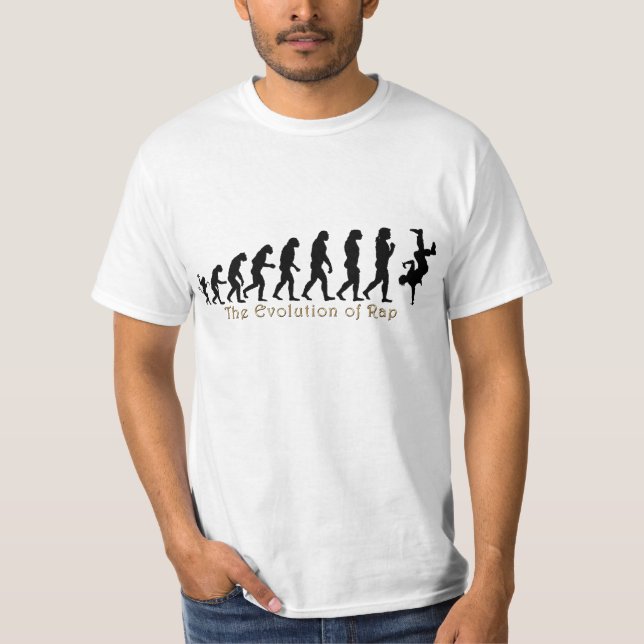 EVOLUTION OF RAP DANCE T-Shirt (Front)