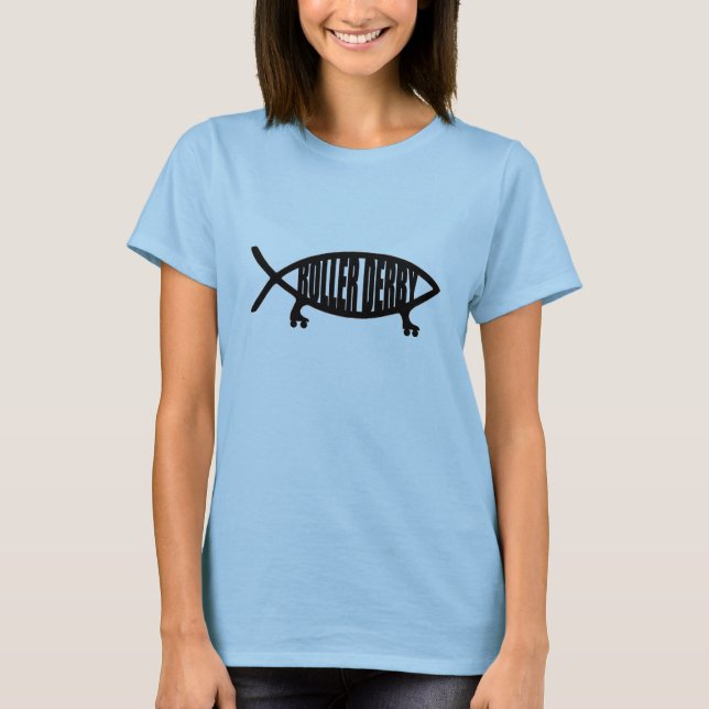 Evolution of Roller Derby T-Shirt (Front)