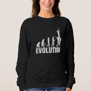 Evolution Of Rugby Rugby Player Sweatshirt