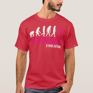 Evolution of Running Girls Runners gift 1 T-Shirt