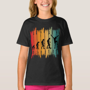 Evolution Of Skateboarding Skater T-Shirt