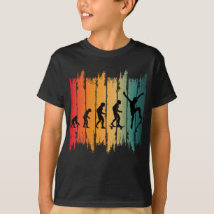 Evolution Of Skateboarding Skater T-Shirt