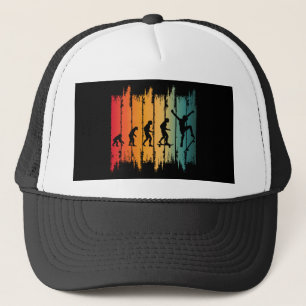 Evolution Of Skateboarding Skater Trucker Hat