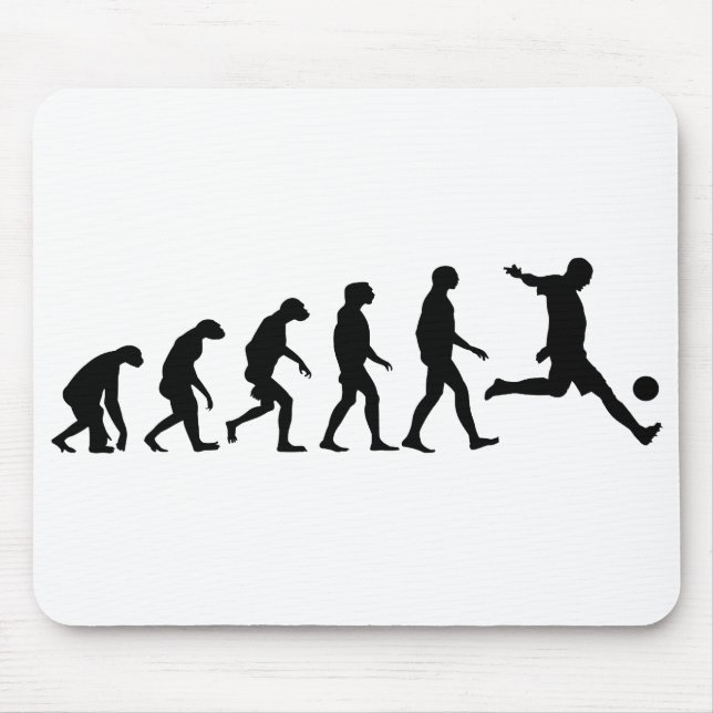 Evolution of Soccer Mouse Mat (Front)
