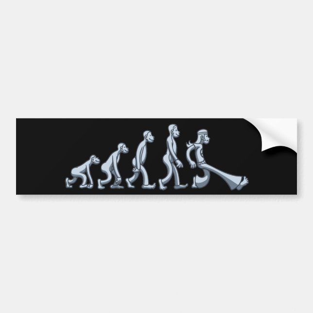 Evolution of the 60's bumper sticker (Front)