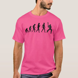 Evolution Of The Cricket Funny History Of Cricket T-Shirt