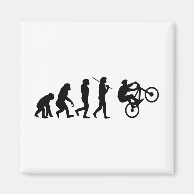 Evolution of the cyclist magnet (Front)