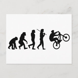 Evolution of the cyclist postcard