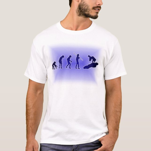 Evolution of the Highside (Blue) T-Shirt (Front)