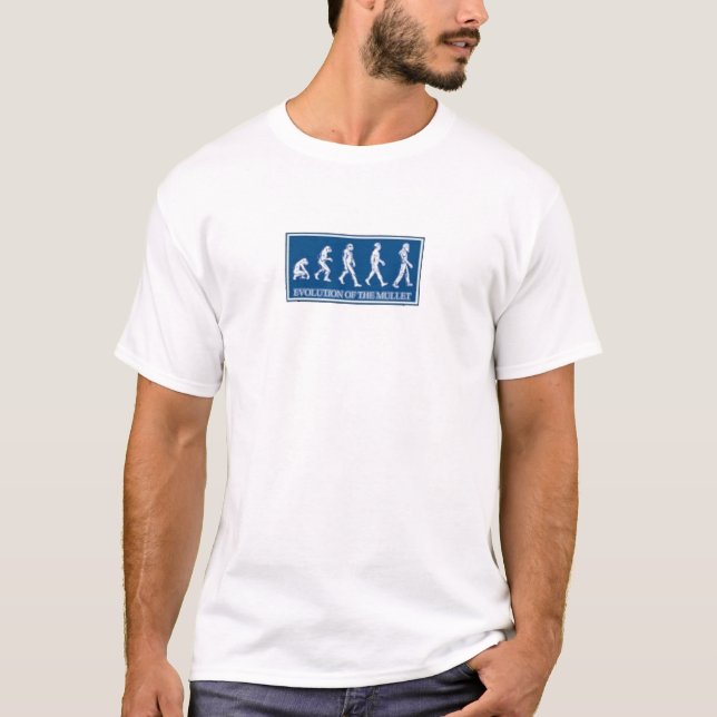 Evolution of the Mullet T-Shirt (Front)