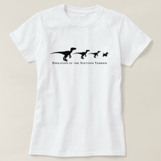 Evolution of the Scottish Terrier T-Shirt
