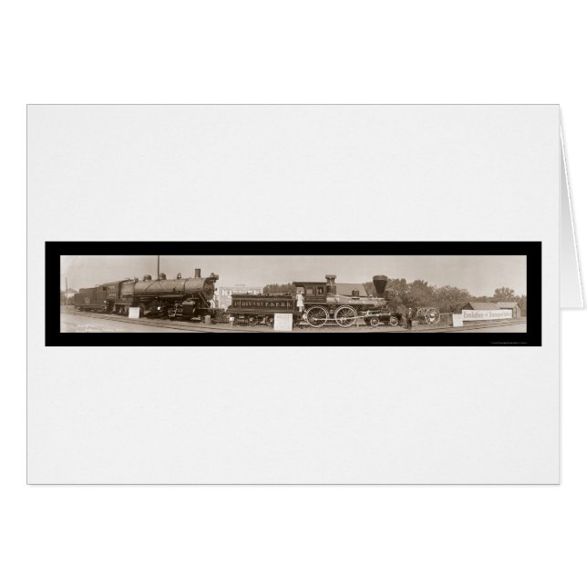 Evolution of Trains Photo 1913 (Front Horizontal)