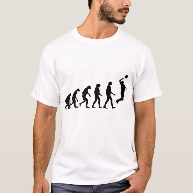 Evolution of Volleyball T-Shirt (Front)