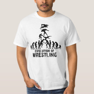 Evolution of Wrestling T-Shirt