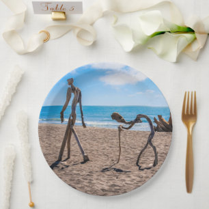 Evolution Paper Plate