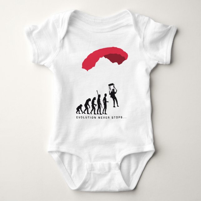 evolution Parachute Baby Bodysuit (Front)