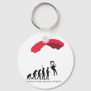 evolution Parachute Key Ring