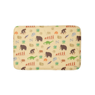 Evolution Pattern Bath Mat