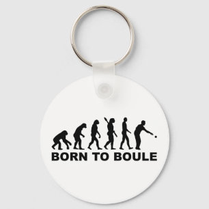 Evolution Petanque Boule Key Ring