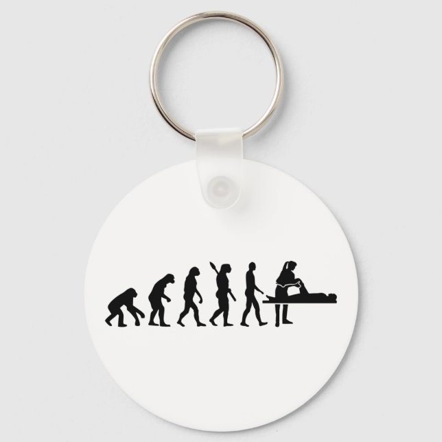Evolution physiotherapist key ring (Front)