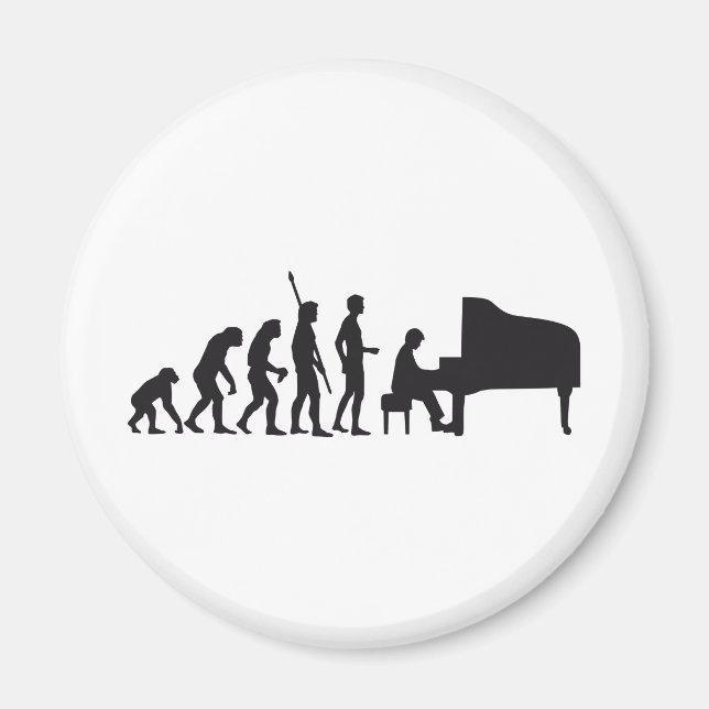 evolution piano magnet (Front)