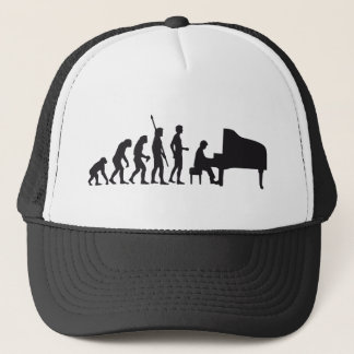 evolution piano trucker hat