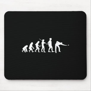 Evolution Pool Funny Pool Player Billiards Player Mouse Mat