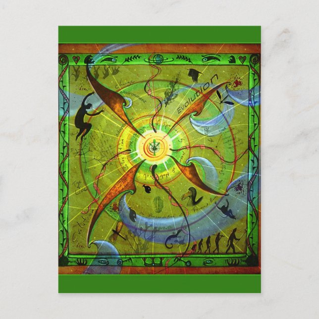 Evolution Postcard (Front)