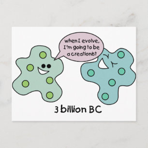 Evolution Postcard