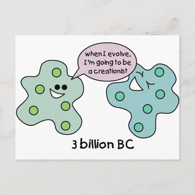 Evolution Postcard (Front)